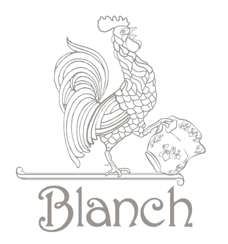 Gallo e marchio originale Blanch